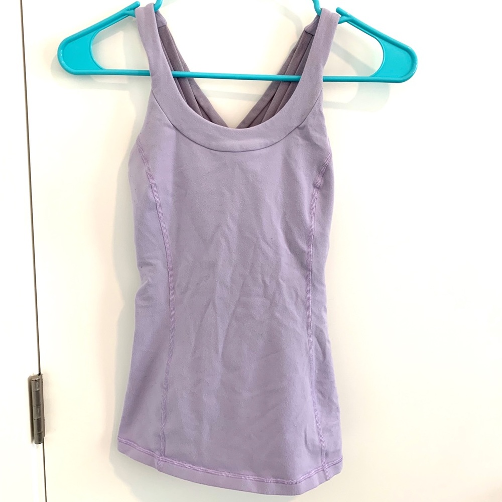 Lavender LuluLemon Top